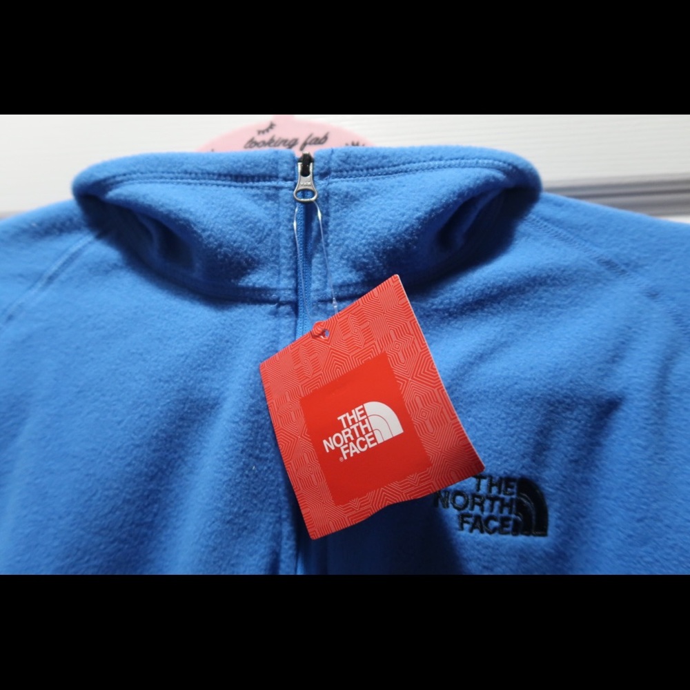 Blue turtle neck north face